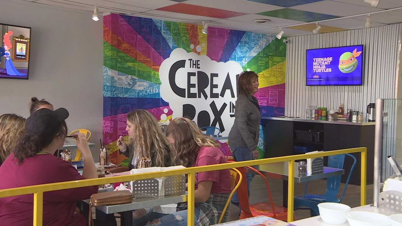 The Cereal Box restaurant serves sweet nostalgia